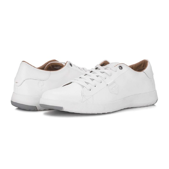Men's Sneaker Casual Classic Shoes Lace-up White - Picture 5 of 12